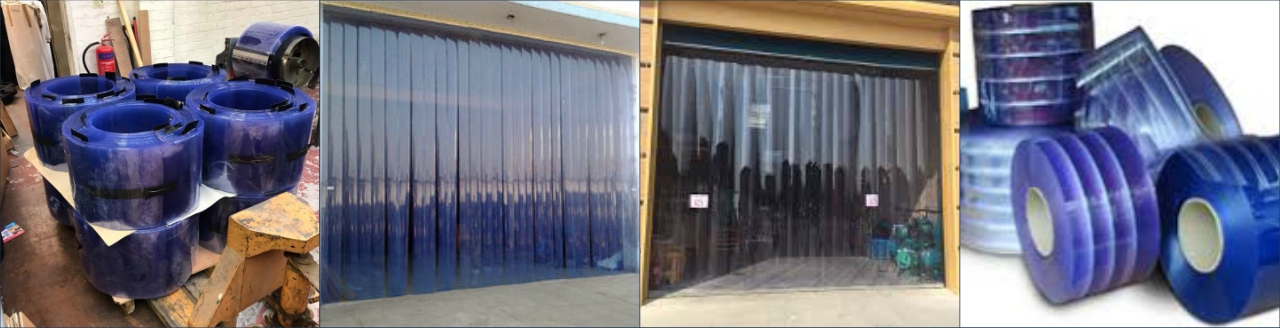 PVC strip curtains